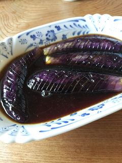 ひんやり甘い茄子の煮びたし-レシピのメイン写真