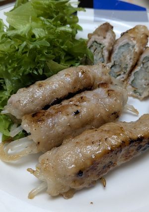 簡単！大葉ともやしの豚ロースロール-レシピのメイン写真