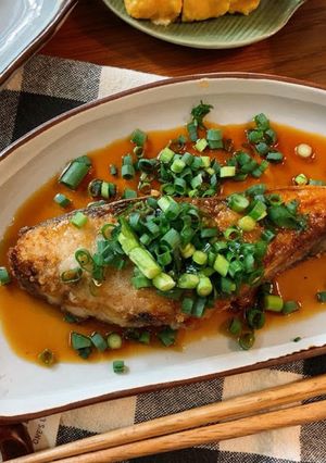 フライパンで焼くだけ♡ぶりのネギポン酢-レシピのメイン写真