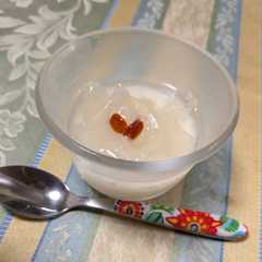 รูปของ 豆花♪白木耳＆クコの実＆レモンシロップで
