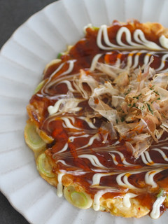 白ねぎでピリ辛キムチチーズのお好み焼き-レシピのメイン写真