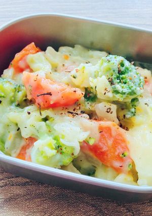 焼かない米粉豆乳グラタン風-レシピのメイン写真