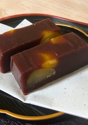 【健康パワー】栗蒸しようかん-レシピのメイン写真