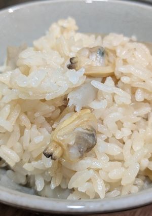 あさりの炊き込みご飯-レシピのメイン写真