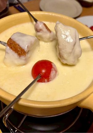 チーズフォンデュ-レシピのメイン写真