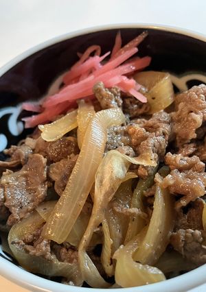 我が家のご馳走牛丼-レシピのメイン写真