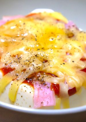 【超簡単】☆レンジで１分３０秒☆「ピザ風豆腐」-レシピのメイン写真