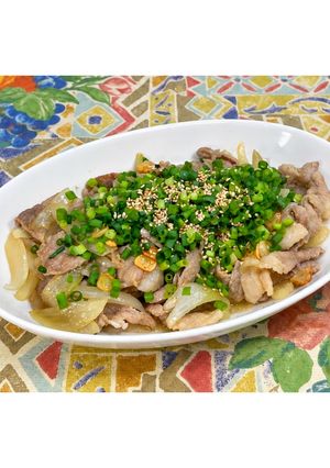 豚肉のにんにく醬油塩麹炒め★動画あり★-レシピのメイン写真