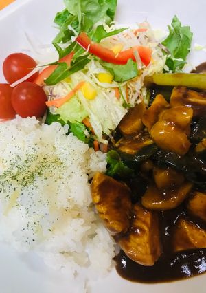 レトルト●鶏肉＆長ネギの出汁カレー-レシピのメイン写真