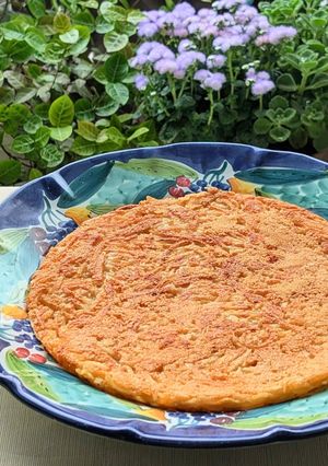 から揚げ粉DE千切りポテト焼き-レシピのメイン写真