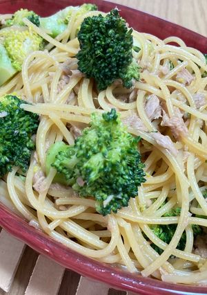 ツナとブロッコリーの和風パスタ-レシピのメイン写真