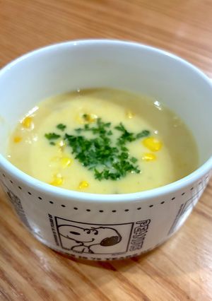 つぶつぶコーンたっぷり♪コーンスープ-レシピのメイン写真