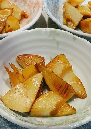 たけのこバターしょうゆ焼き-レシピのメイン写真