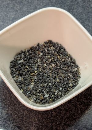 香ばしさ◎電子レンジで簡単手作りごま塩-レシピのメイン写真