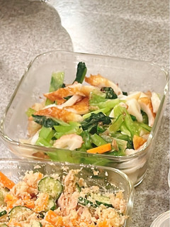 ちくわと青菜の酢味噌和え-レシピのメイン写真