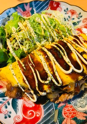 豚こまぎれ肉＆もやしのとんぺい焼き-レシピのメイン写真