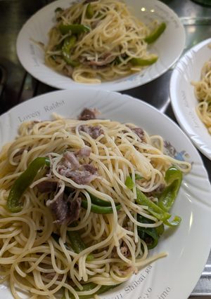 とっても簡単★ピーマンと牛バラ肉のパスタ-レシピのメイン写真