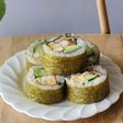 クルミの佃煮♪恵方巻き☆節分☆サラダ巻き