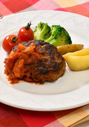 豆腐入りハンバーグ-レシピのメイン写真