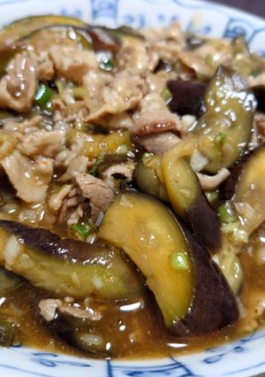 大きめの肉で満足感アップ💫麻婆ナス-レシピのメイン写真