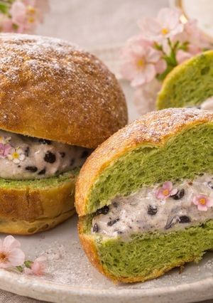 お花見にも☆春色バンズ-レシピのメイン写真