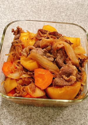 牛肉じゃが（やわらか＆甘め仕上げ）-レシピのメイン写真