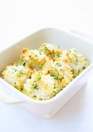 旨味がギュッと【ホタテのパン粉焼き】-レシピのメイン写真
