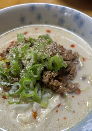 豆乳入り担々麺-レシピのメイン写真