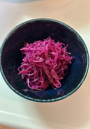 紫キャベツラペ-レシピのメイン写真