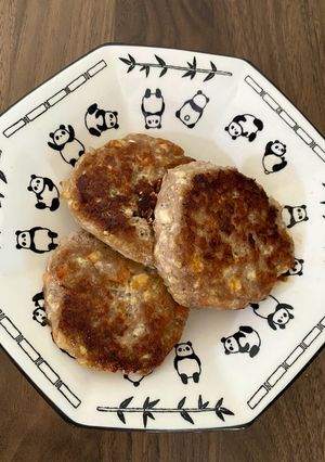 野菜混ぜこみ豆腐ハンバーグ-レシピのメイン写真