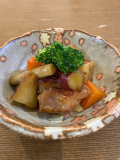鶏ももと根菜の甘酢照り焼き-レシピのメイン写真