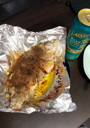 まるまる魚のバター焼き-レシピのメイン写真