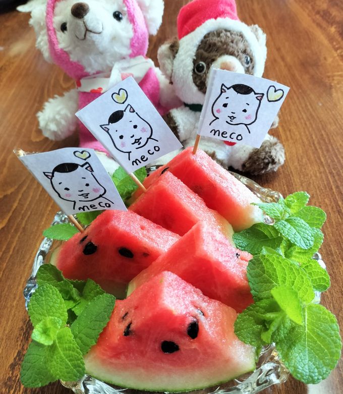 猫村さん】【スイカ】可愛いね✨ by モルちゃん先生 【クックパッド