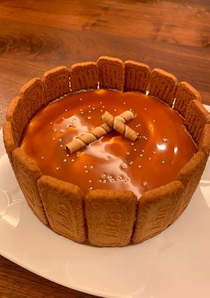 オーブン不要 キャラメルチーズケーキ-レシピのメイン写真