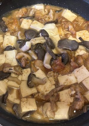 きのこ・豆腐消費メニュー　すき焼き風-レシピのメイン写真