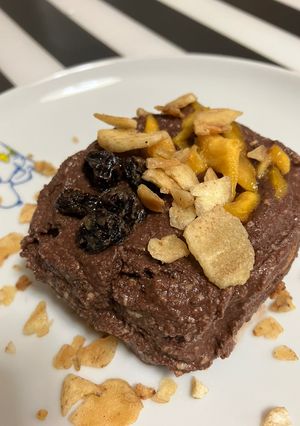 豆腐•ミルクココア•クッキーで簡単ケーキ-レシピのメイン写真
