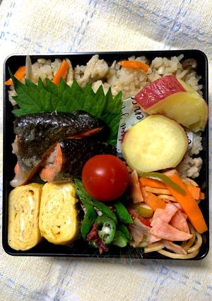 9/21ﾖｯﾁｬﾝ☆炊き込みご飯お弁当-レシピのメイン写真