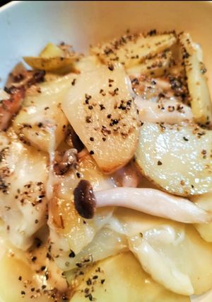 ༺脳活ポテトとろ〜りチーズ🧀勉強に夜食に-レシピのメイン写真