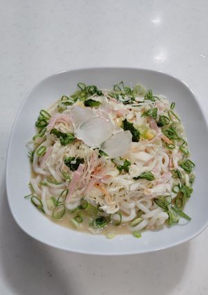 簡単!コールスロー冷やしうどん-レシピのメイン写真