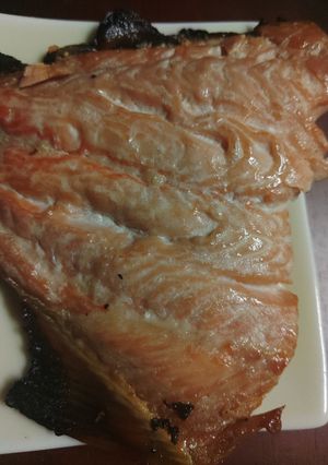 鱒、鮭の醤油漬け-レシピのメイン写真