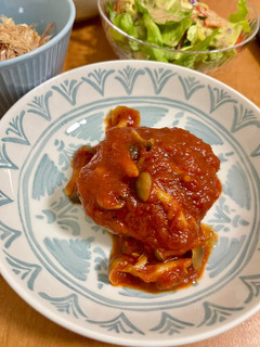 【簡単♪】煮込みハンバーグ-レシピのメイン写真