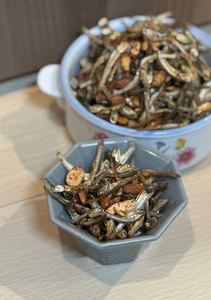 カルシウムたっぷり！病みつき小魚-レシピのメイン写真