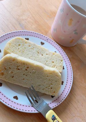 さつまいもレンジで簡単粉類なしケーキ♪-レシピのメイン写真