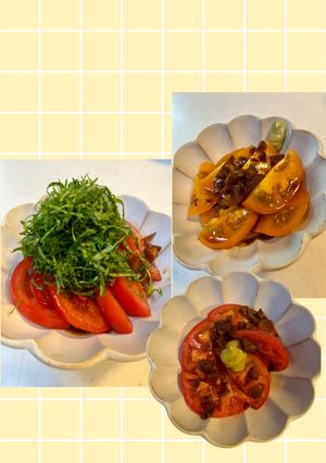 わさびトマト-レシピのメイン写真