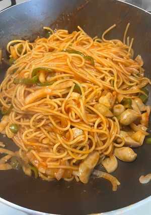 ワンパン!ナポリタン-レシピのメイン写真