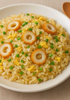 ちくわチャーハン-レシピのメイン写真