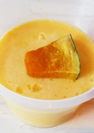 【保育園給食】卵なしのかぼちゃプリン-レシピのメイン写真