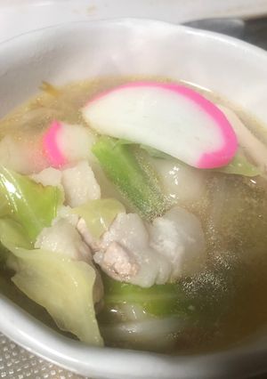 野菜たっぷり中華風スープ-レシピのメイン写真