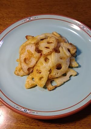 袋でシャカシャカ！れんこんの洋風コンソメマヨ焼き-レシピのメイン写真