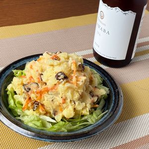 焼き鳥屋さんのポテトサラダがおいしかった！